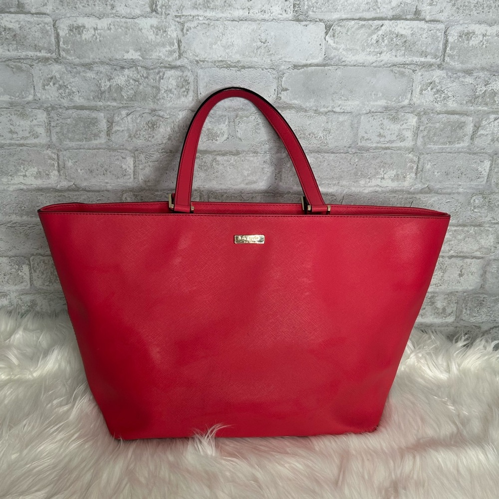 Kate Spade Elegant coral pink Tote Bag